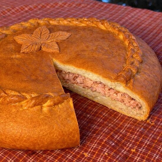 Пирог рыбный