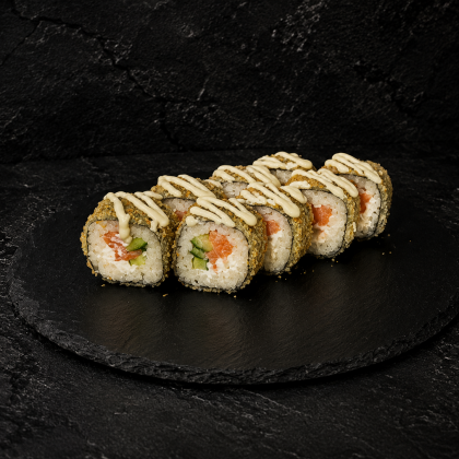 Ролл «Темпура с лососем»