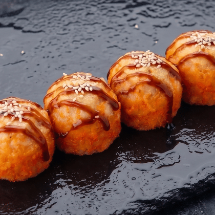 Запеченный маасдам с гребешком (4 шт.)