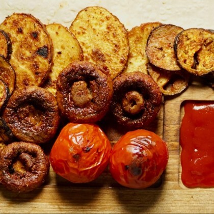 Овощное ассорти на мангале