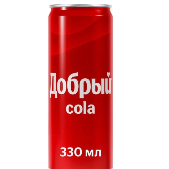 ДОБРЫЙ cola жб 0,33 л.