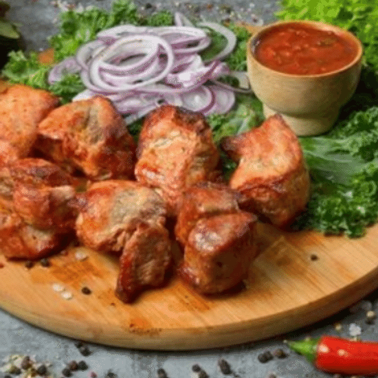 Шашлык из свиной шеи