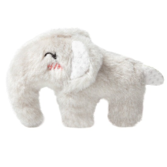 Triol Mini Dogs мягкая игрушка для собак мелких пород «Крошка-слон», 85 мм